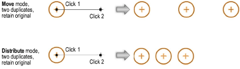 Moving Objects by Clicking with the Move by Points Tool