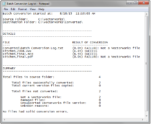 Converting Previous Version Files As A Batch