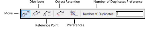 Moving Symbols in Walls with the Move by Points Tool