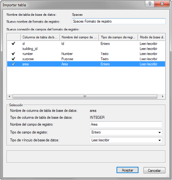 Tabla de Registro de Datos, PDF