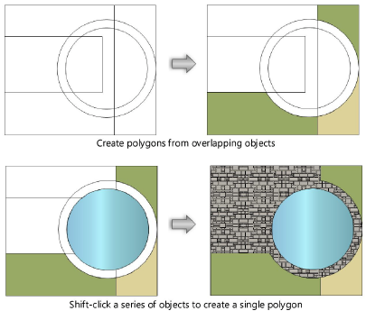 Working with Existing Lines and Polygons