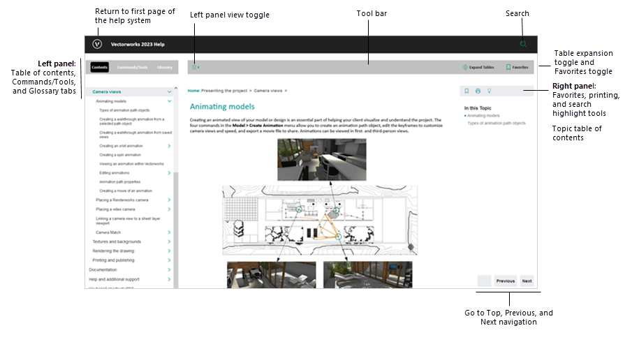 How to show views, and other information in a topic? - support