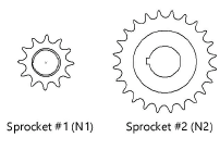 Chain length calculator