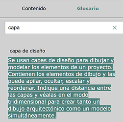 help glossary