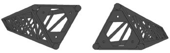 Roll angle triangle truss